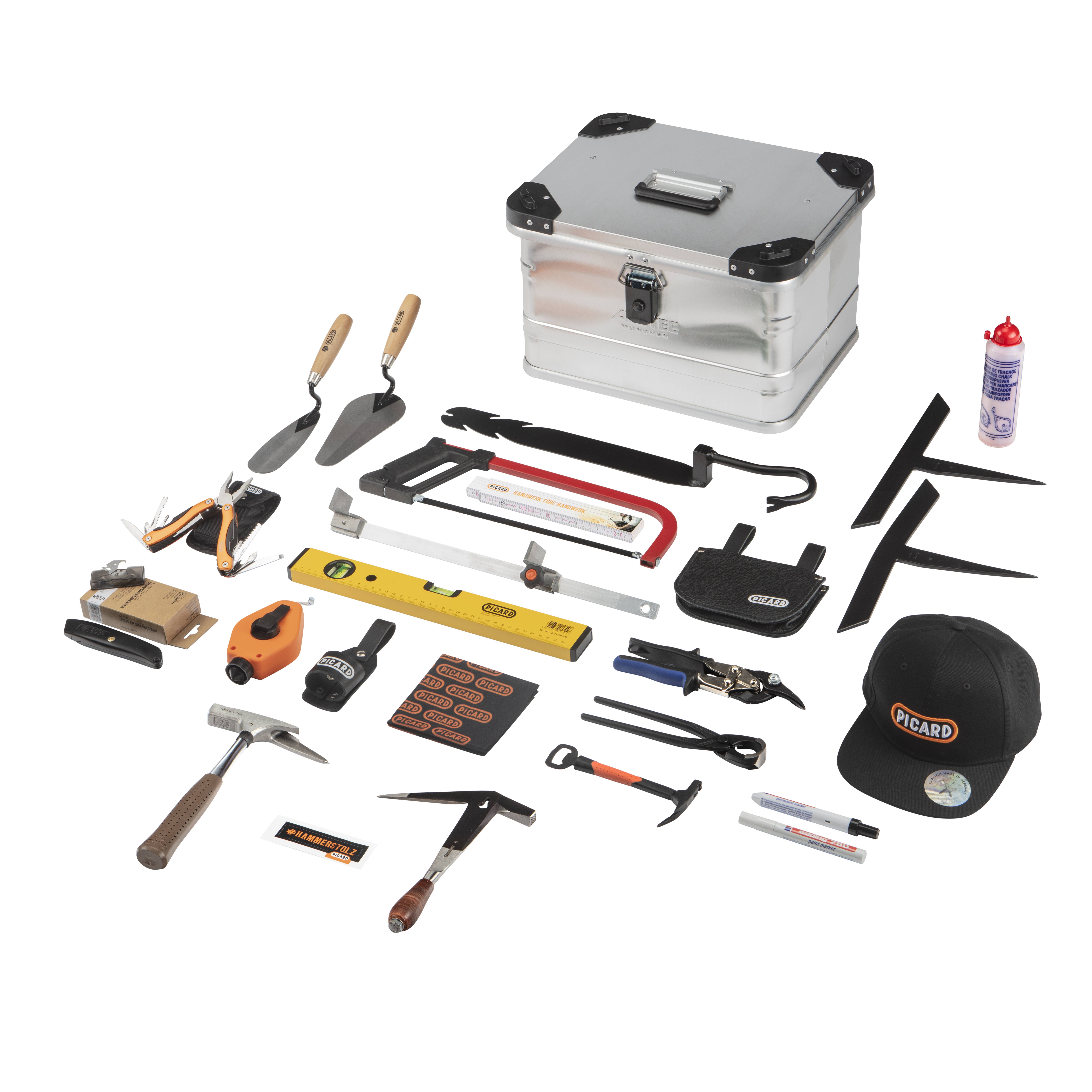 PICARD Starter Set Dachdecker in Alubox 27-teilig Nr. 70020-011