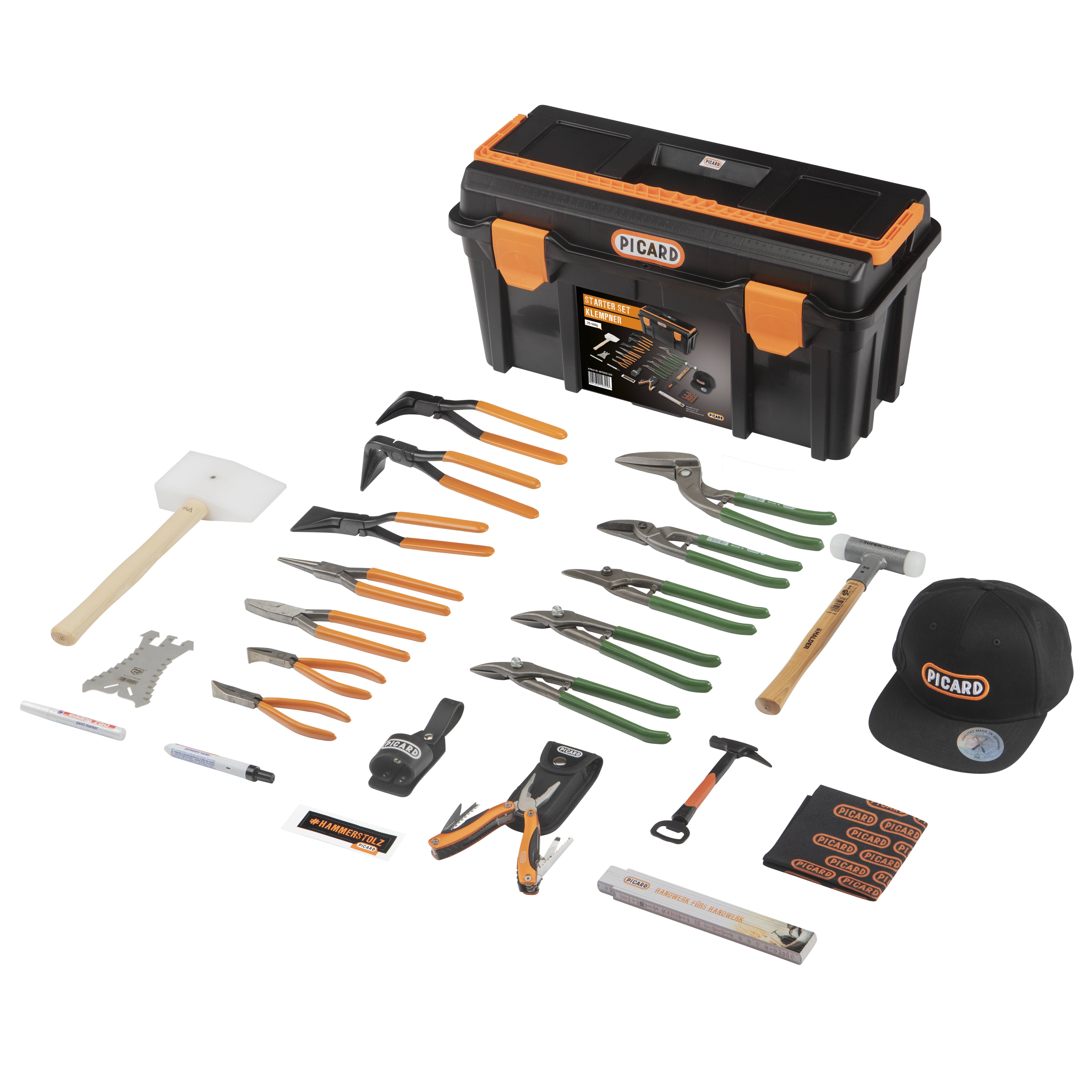 PICARD Starter Set Klempner im Kunststoffkoffer 25-teilig Nr. 70020-020