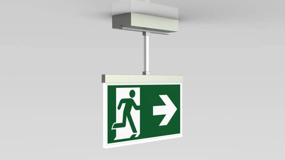 RP-Technik Rettungszeichenleuchte AXDP401WL-E