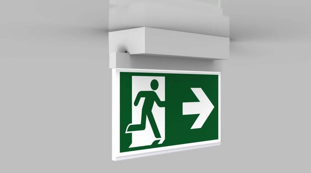 RP-Technik Rettungszeichenleuchte AXD401WL