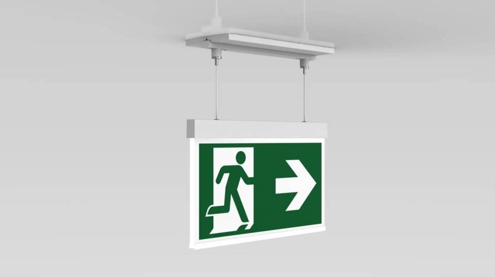 RP-Technik Rettungszeichenleuchte AMCC401WL