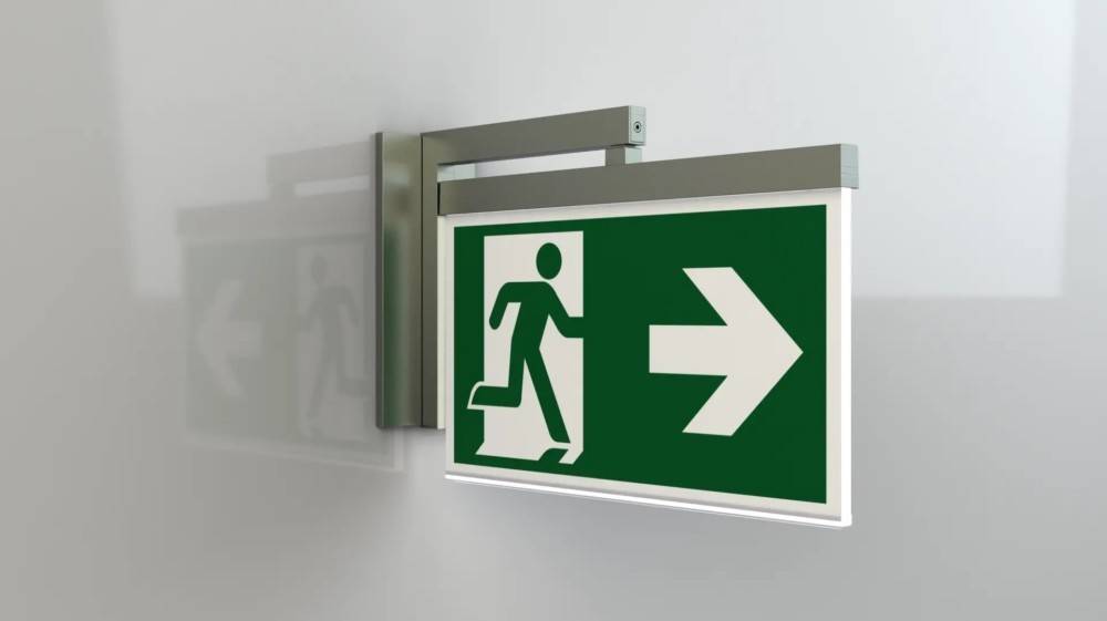 RP-Technik Rettungszeichenleuchte AXRA401WL-E