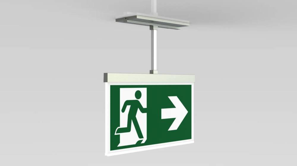 RP-Technik Rettungszeichenleuchte AXCP401WL-E