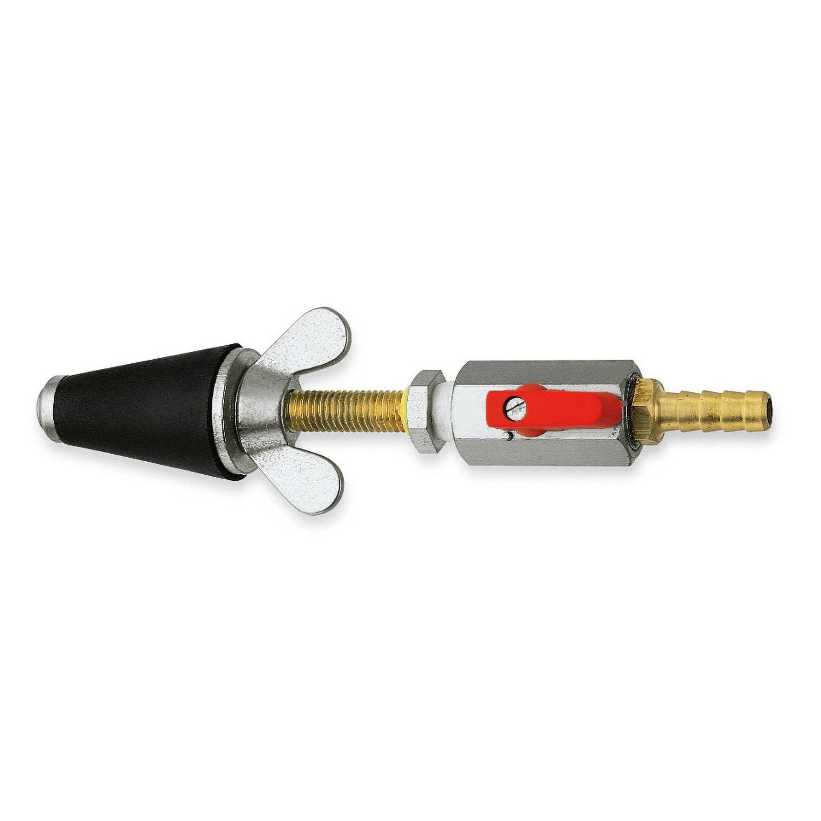 ROTHENBERGER Gasprüfstopfen, konisch, Gr.3 (1.1/4"-2"), mit Hahn - 351228