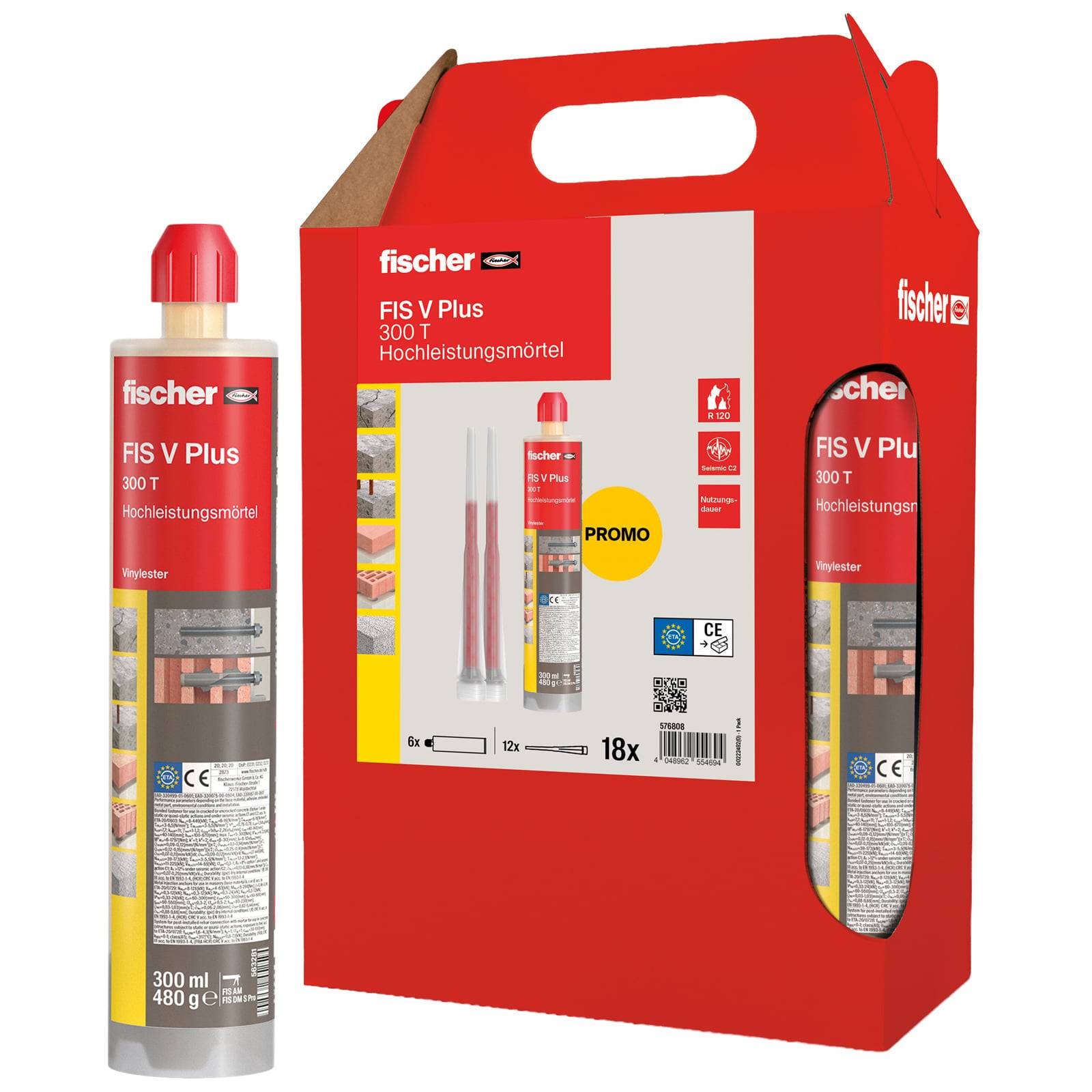 Fischer Montagemörtel FIS V Plus 300 T - 576808