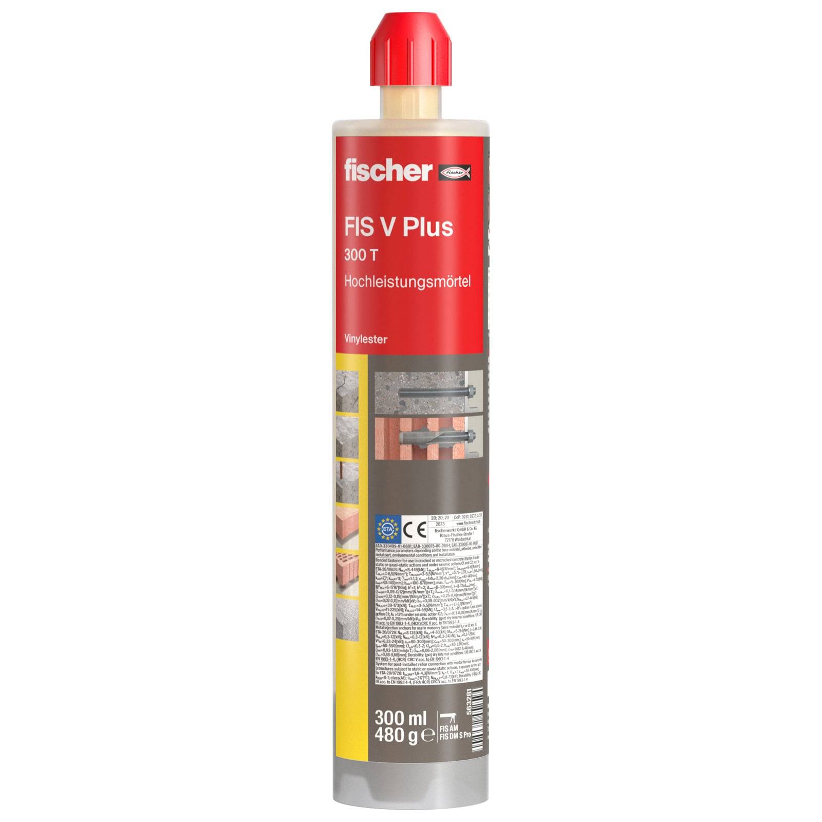 Fischer Montagemörtel FIS V Plus 300 T - 576808
