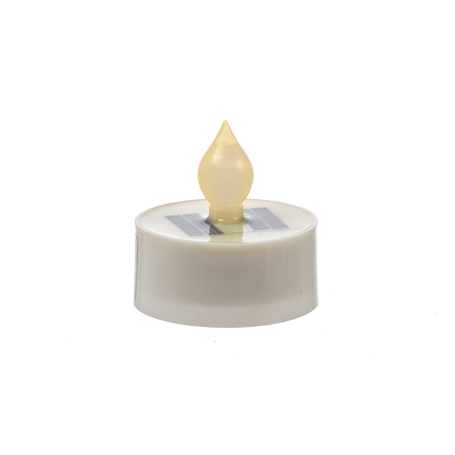 LED Solar Teelicht für Außen Garten Outdoor Solar Kerze Dämmerungssensor