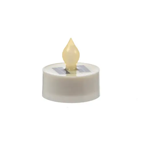 LED Solar Teelicht für Außen Garten Outdoor Solar Kerze Dämmerungssensor LED Solar Teelicht für Außen Garten Outdoor Solar Kerze Dämmerungssensor