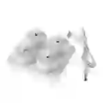 LED Teelichter 4 Stück Mit Ladestation USB Wiederaufladbar D: 4cm Flackernd Weiß LED Teelichter 4 Stück Mit Ladestation USB Wiederaufladbar D: 4cm Flackernd Weiß