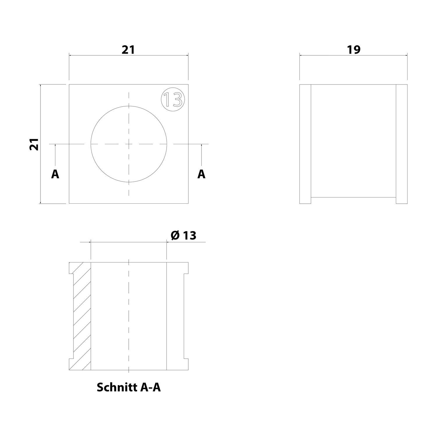 41213 icotek Kabeltülle klein Klemmbereich 13,0mm - 14,0mm Temperaturbereich -40°C bis 90°C Farbe grau - 1Stück