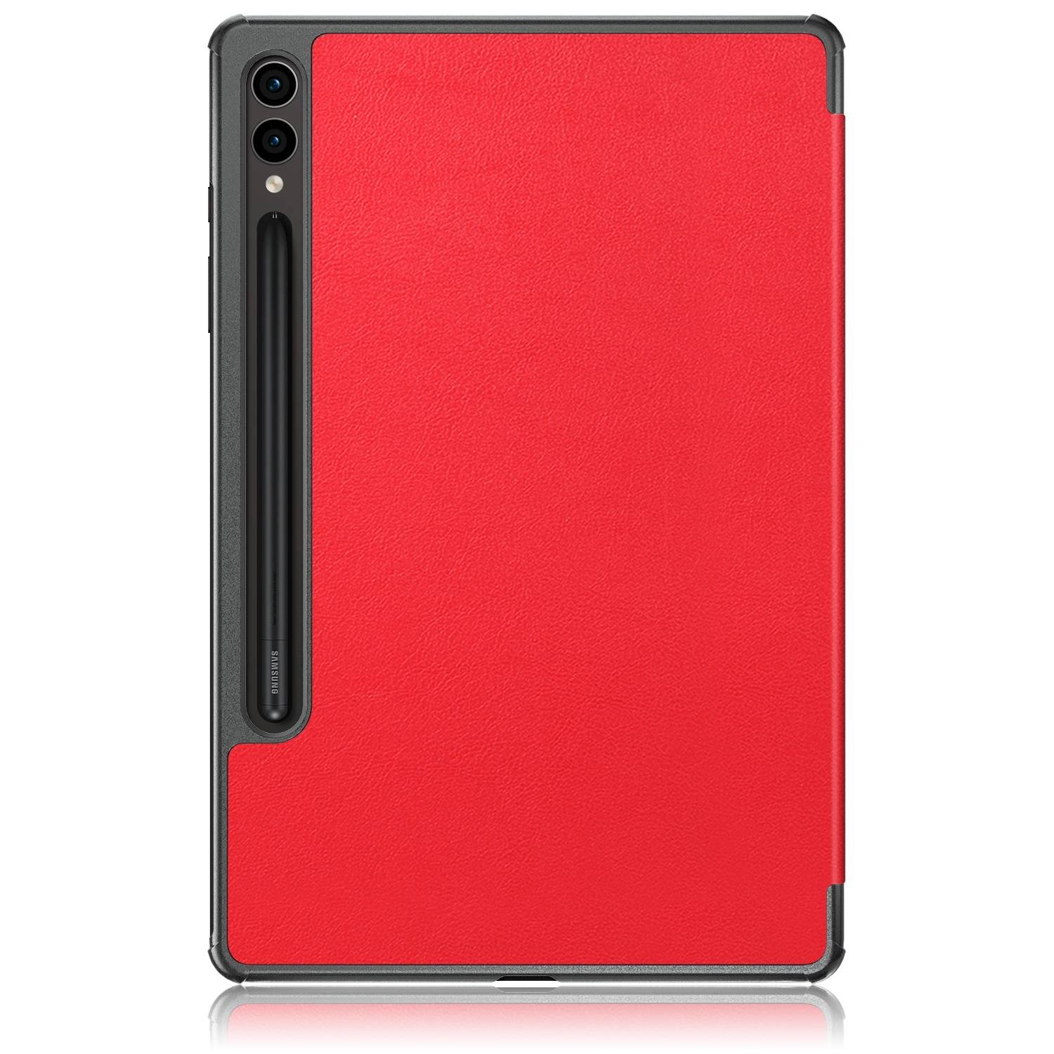 Für Samsung Galaxy Tab S10 Plus / S9 Plus FE Plus / S8 Plus 3folt Wake UP Smart Cover Tablet Tasche Hülle/