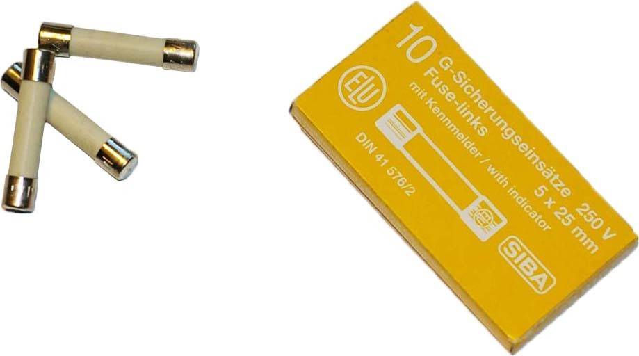 Siba G-Sicherung FF 6,3A 7000140