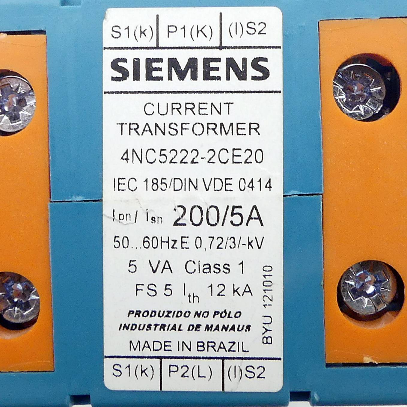 Siemens Aufsteckwandler 4NC5222-2CE20 (4NC5222-2CE20)
