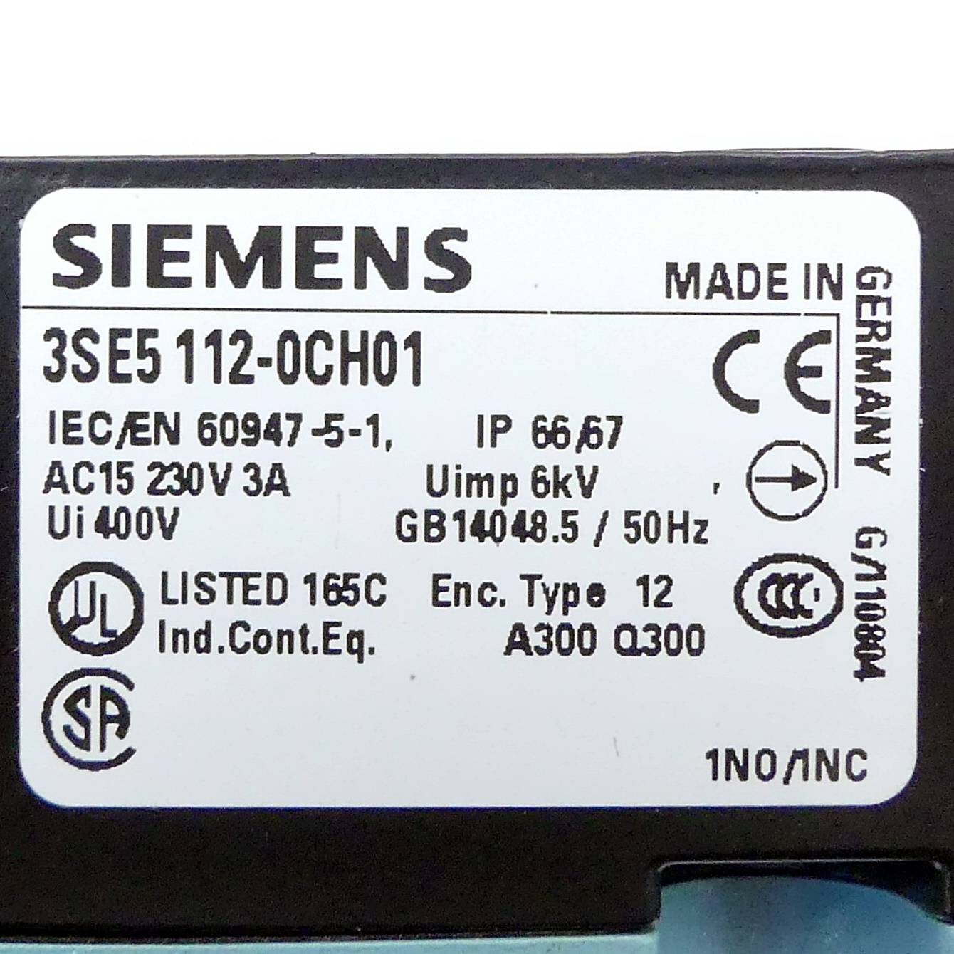 Siemens Positionsschalter (3SE5 112-0CD01)