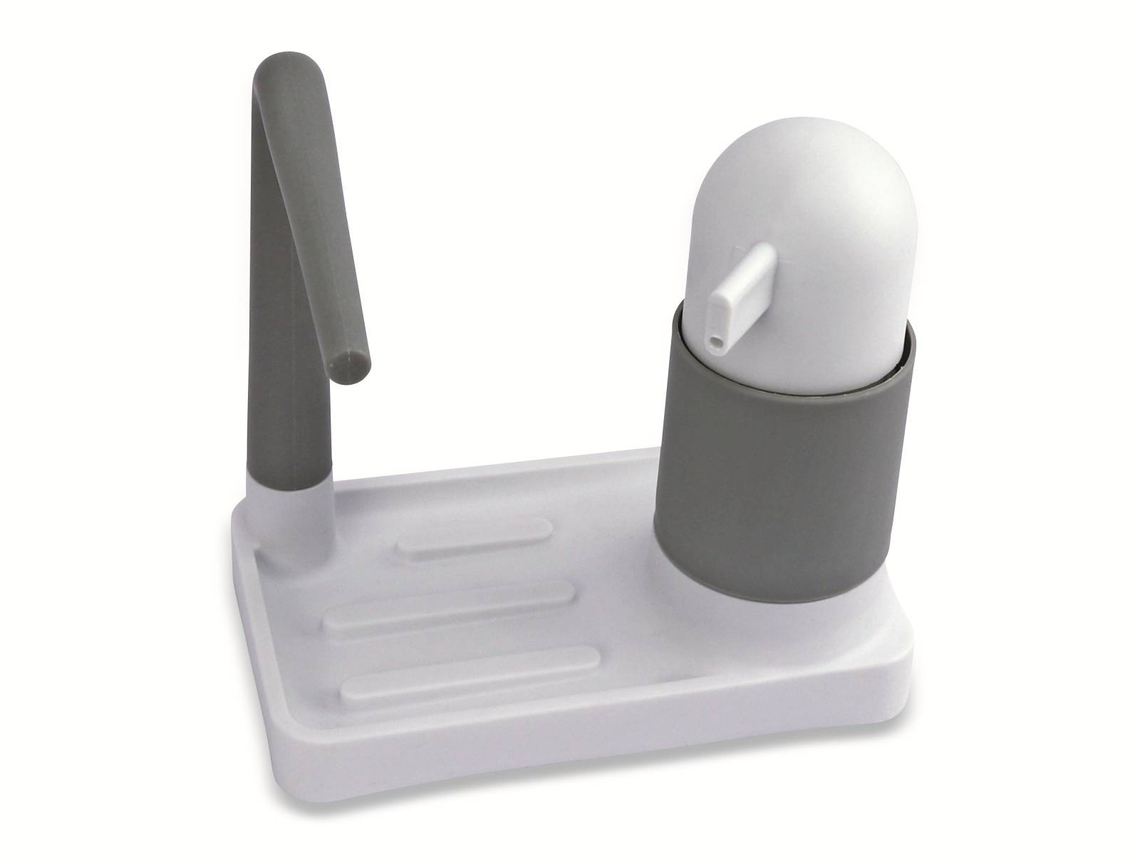 ALPINA Seifenspender, 20x12x20 cm, mit Schwammhalter