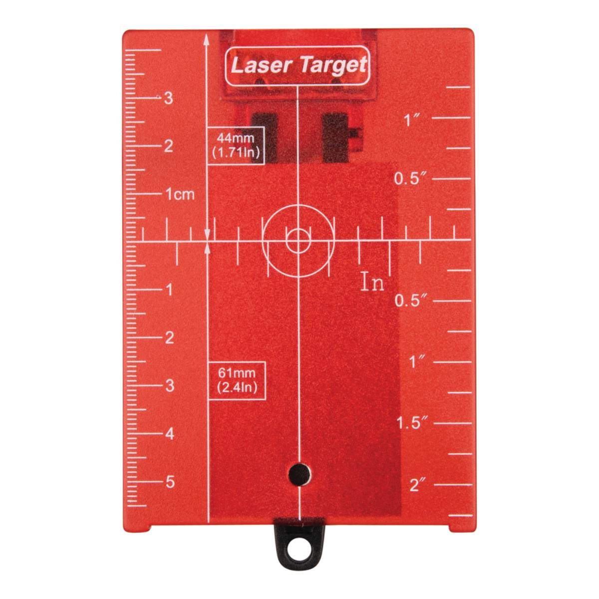 Makita Zieltafel rot