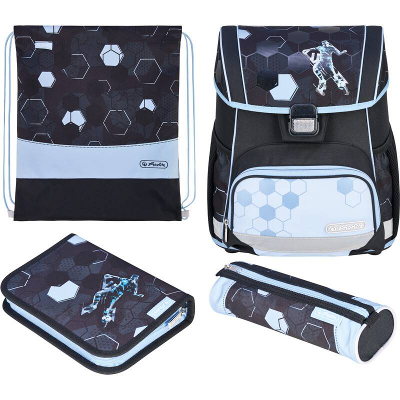 herlitz Schulranzen Loop Plus "Cyber Soccer"