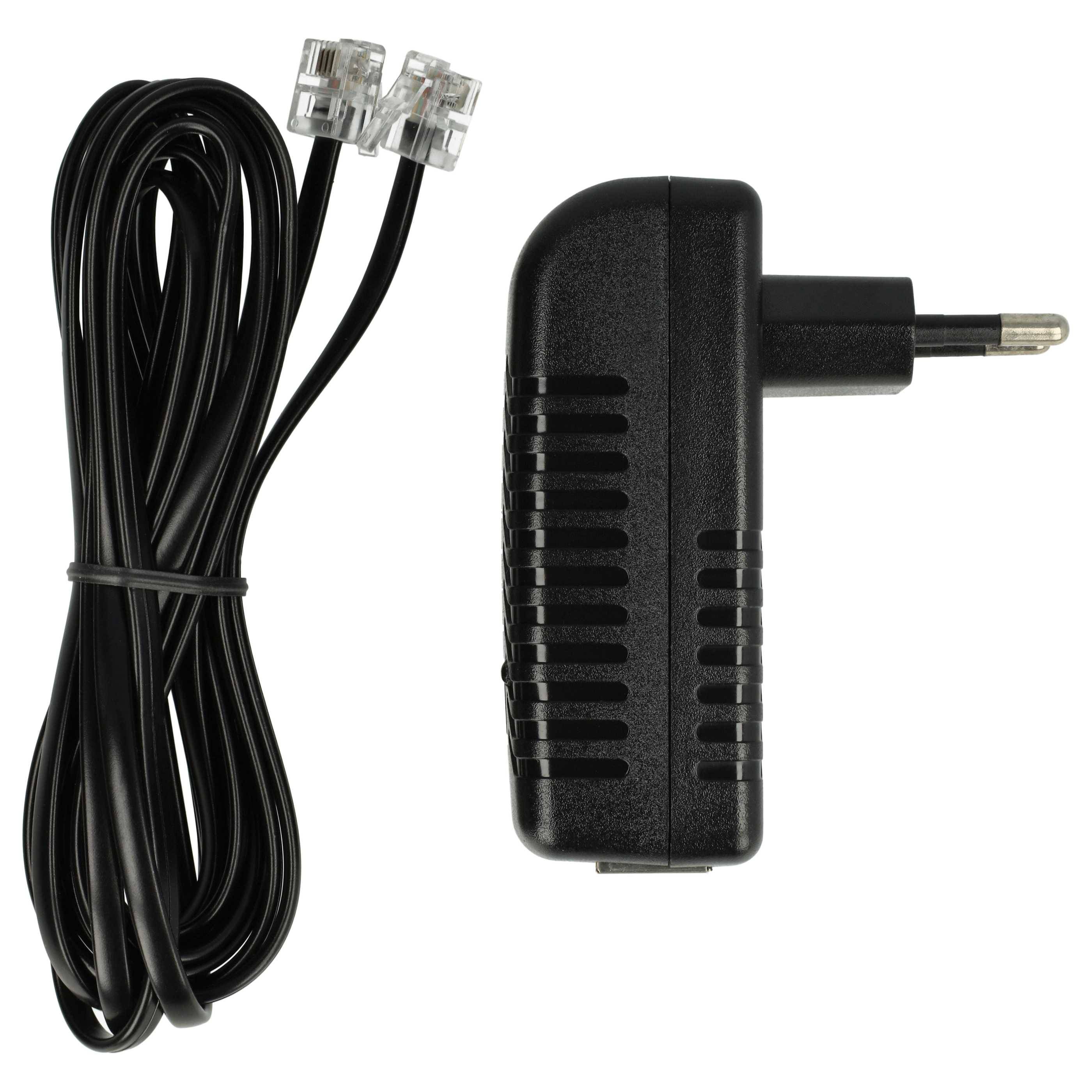 vhbw Netzteil kompatibel mit Siemens Unify DeskPhone Festnetz-Telefon, Haustelefon - 300 cm