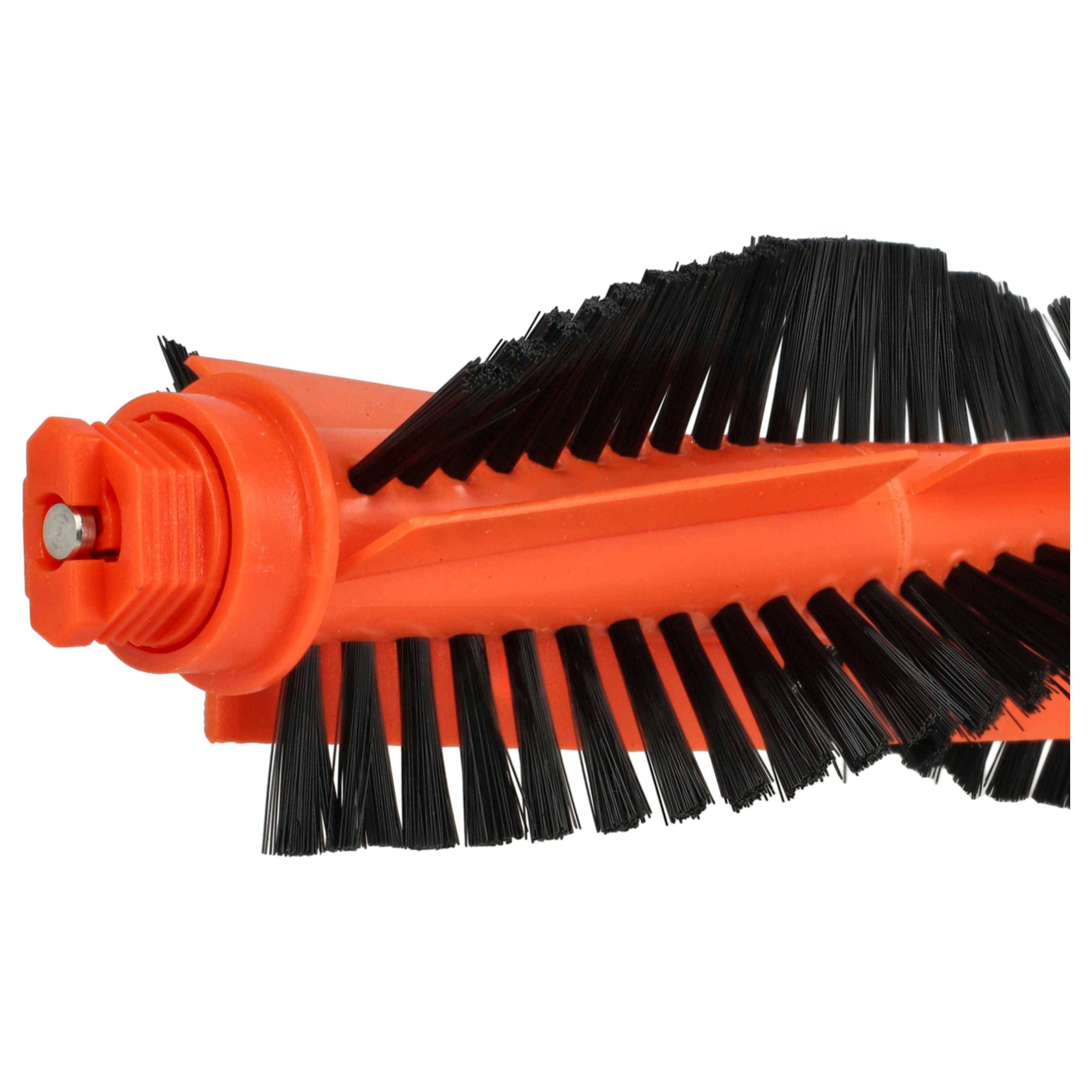 vhbw 3x Rundbürste kompatibel mit Xiaomi Viomi V2 Pro V-RVCLM21B Saugroboter - Hauptbürste, Bürstenrolle
