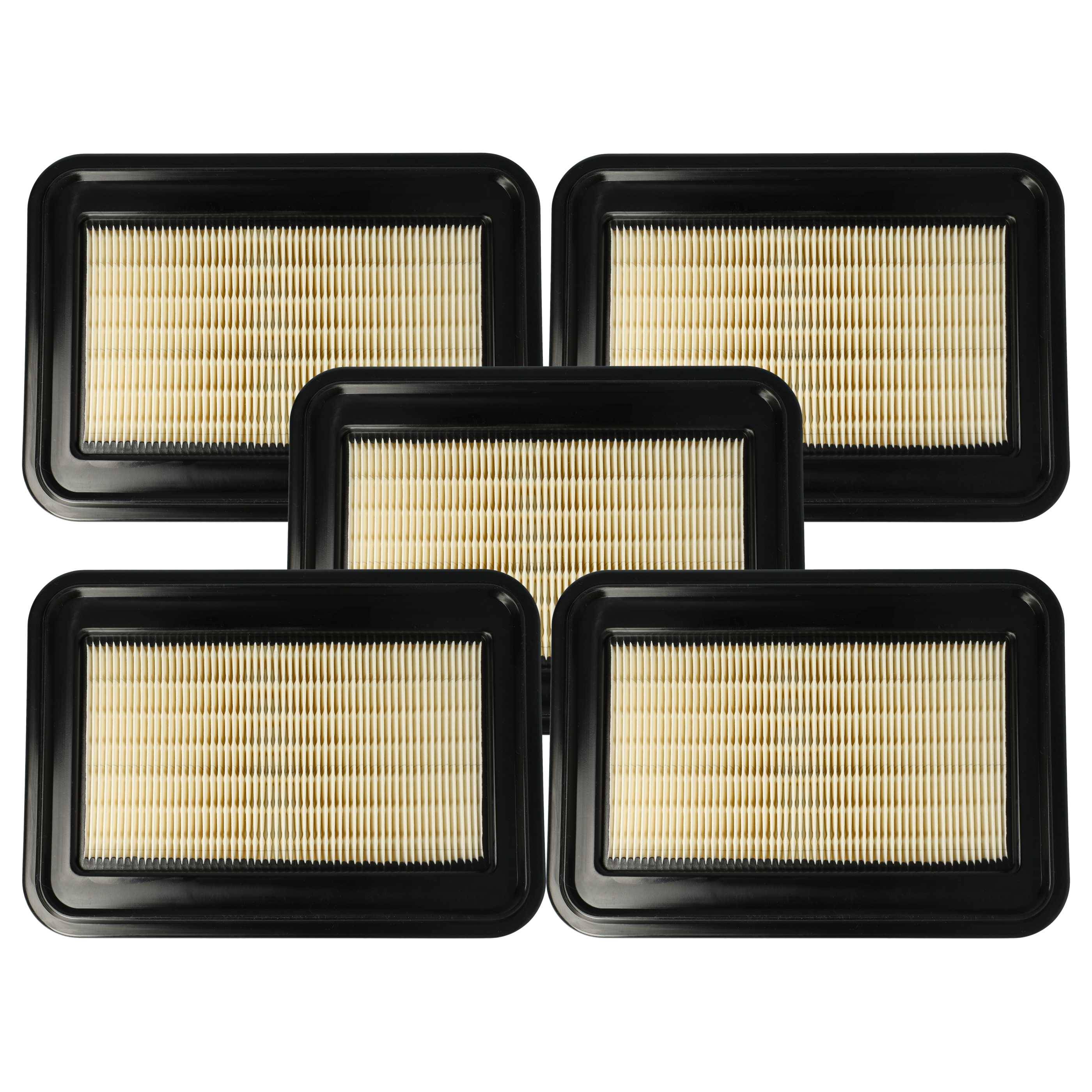 vhbw 5x Flachfaltenfilter kompatibel mit Nilfisk Attix 33, 44 M-H, 33 M-H, 44 Staubsauger - Filterelement