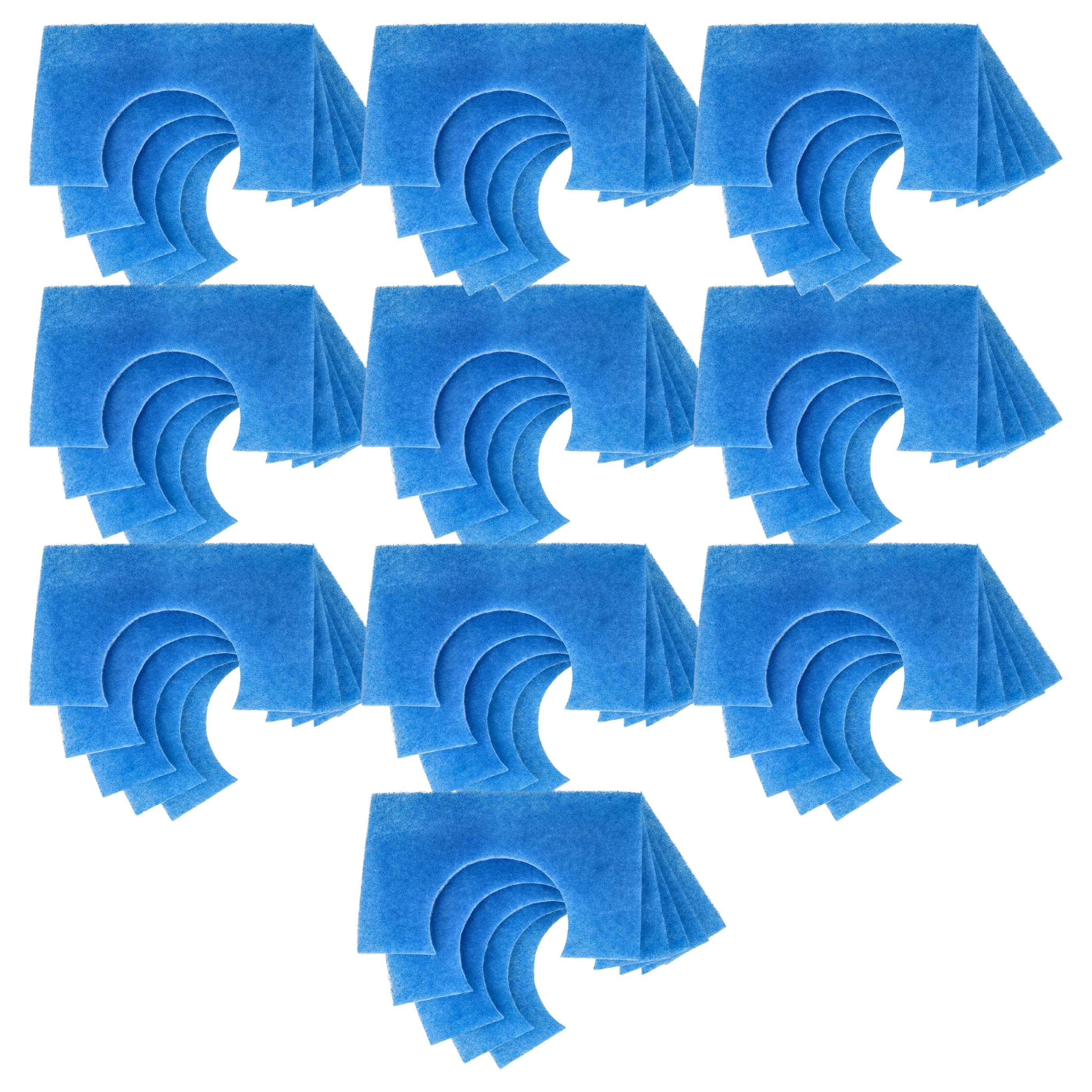 vhbw 50x Luftfilter G3 kompatibel mit Limodor / Limot B-Serie B/A, B/B, B Lüfter, Ventilator, Lüftungsgerät