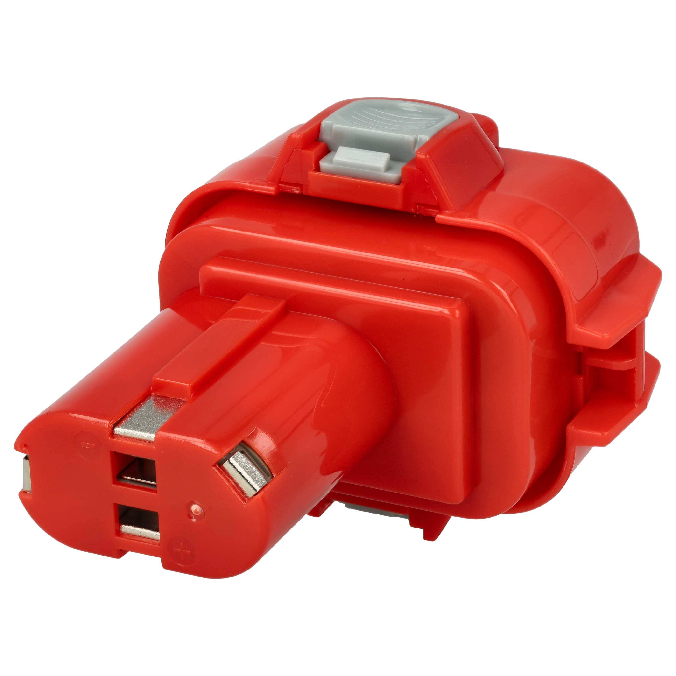 EXTENSILO Akku Ersatz für Makita 9133, 9122, 9135, 9134, 193977-7, 193156-7, 638344-4-2, 9120 für Werkzeug (3300 mAh, NiMH, 9,6 V)