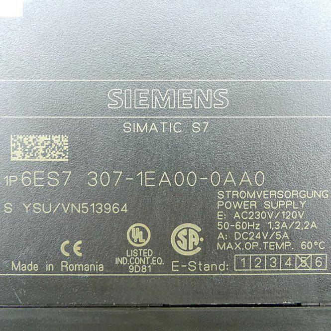 Siemens SIMATIC PS307 6ES7 307-1EA00-0AA0 (6ES7 307-1EA00-0AA0)