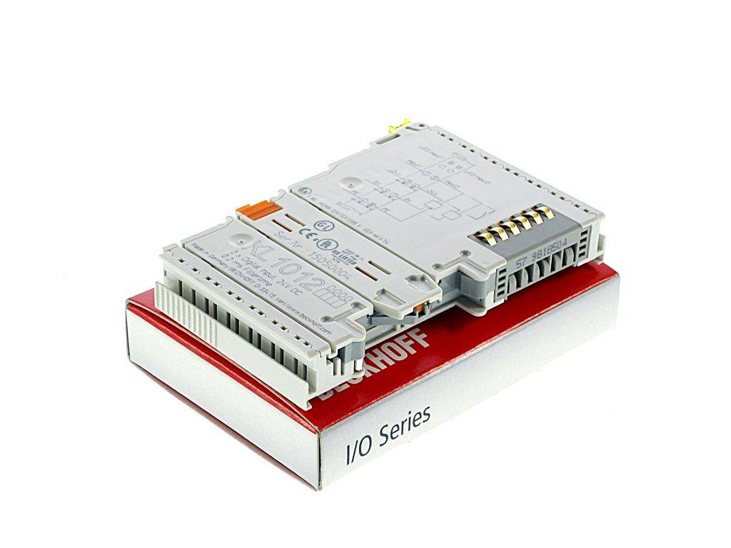 BECKHOFF KL1012 (Beckhoff I/O System: Busklemme 2DI, 24VDC, 0,2ms, 4-Leiter)