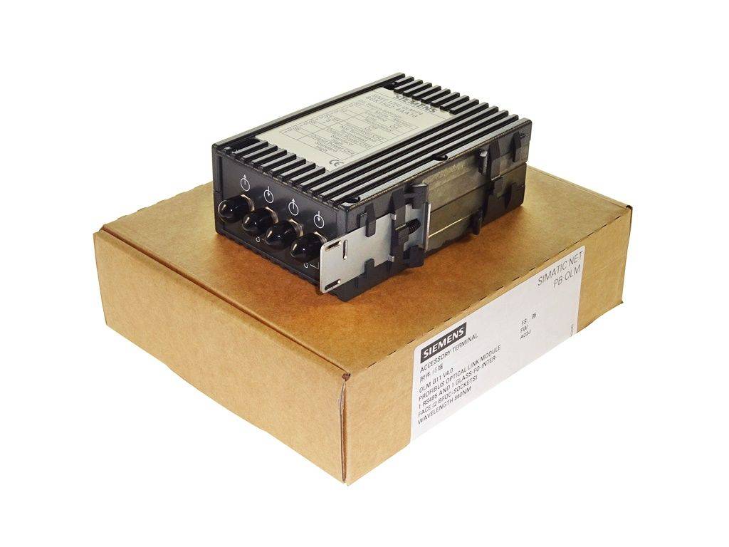 SIEMENS 6GK1 502-4AA10 (Profibus OLM / P4 (Optical Link Module))
