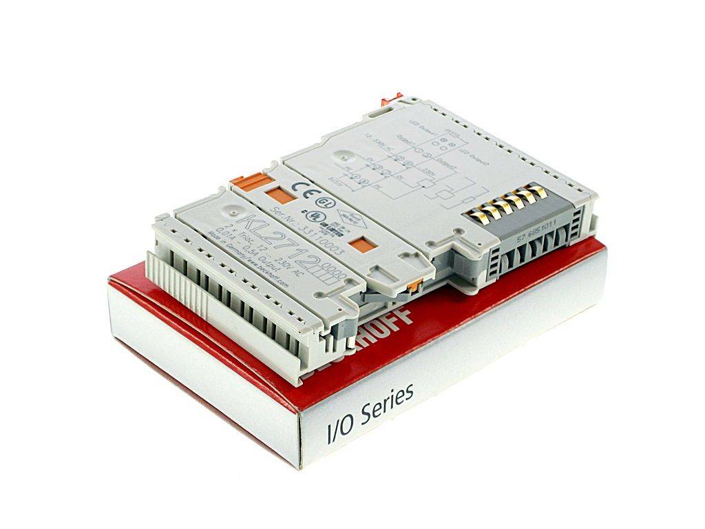 BECKHOFF KL2712 (Beckhoff I/O System: Busklemme 12 ... 230V AC, 0,5 A)