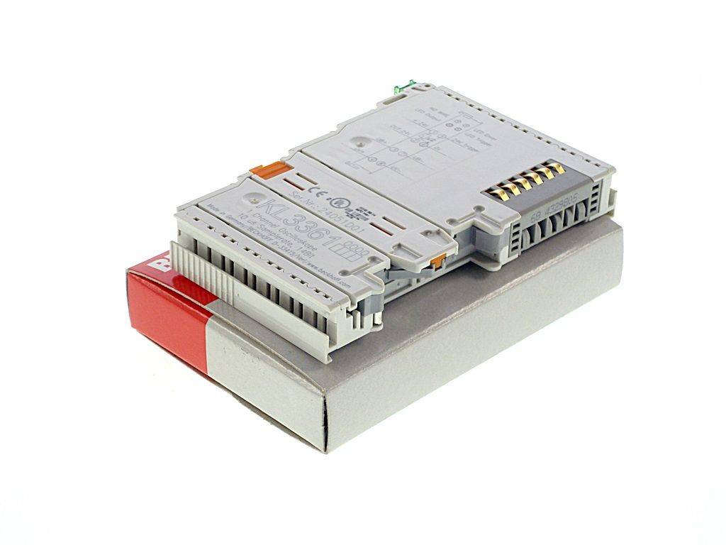 BECKHOFF KL3361 (Beckhoff I/O System: 1-Kanal-Oszilloskopklemme -20 mV…+20 mV)