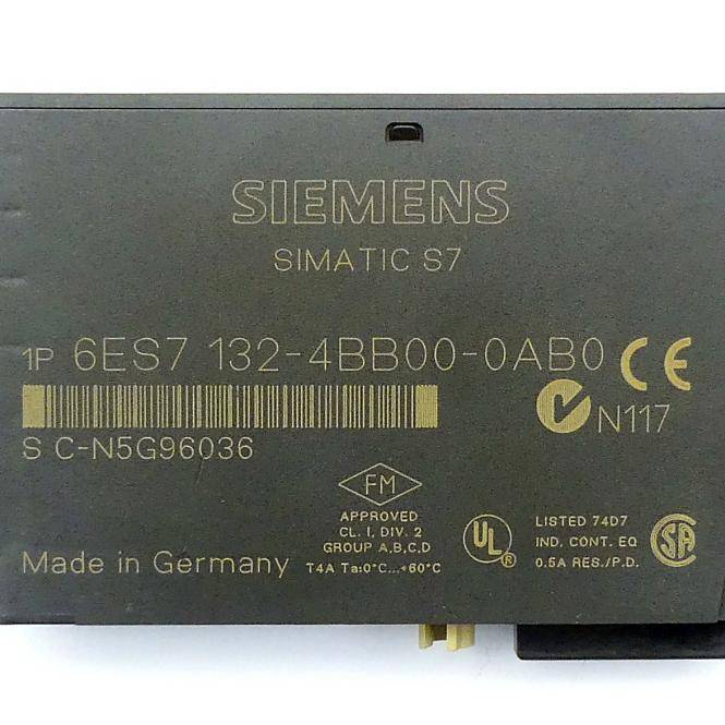 Siemens Elektronikmodul Simatic S7 (6ES7 132-4BB00-0AB0)