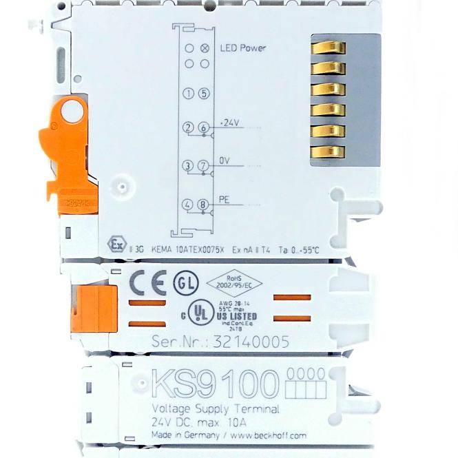 BECKHOFF Potentialeinspeiseklemme (KS9100)
