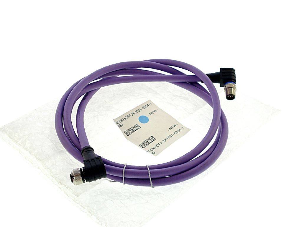 BECKHOFF ZK1031-6354-1020 (Beckhoff I/O System: PROFIBUS-Leitung, Stecker gewinkelt, 2m)