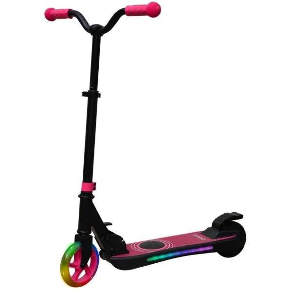 Denver SCK-5500 Kinder-Tretroller mit Elektromotor, pink