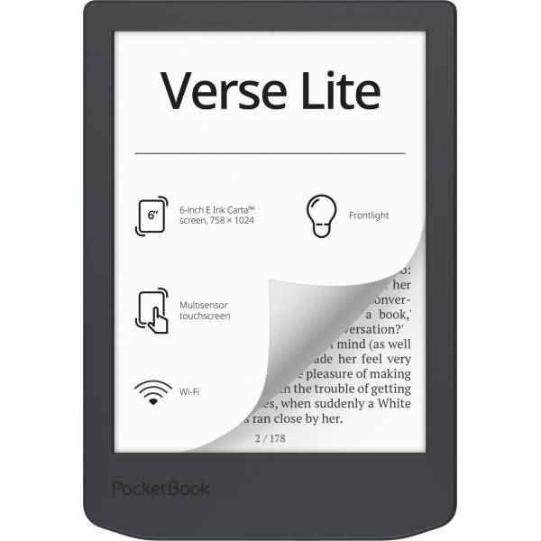 PocketBook Verse Lite - Midnight Grey DACH-Version