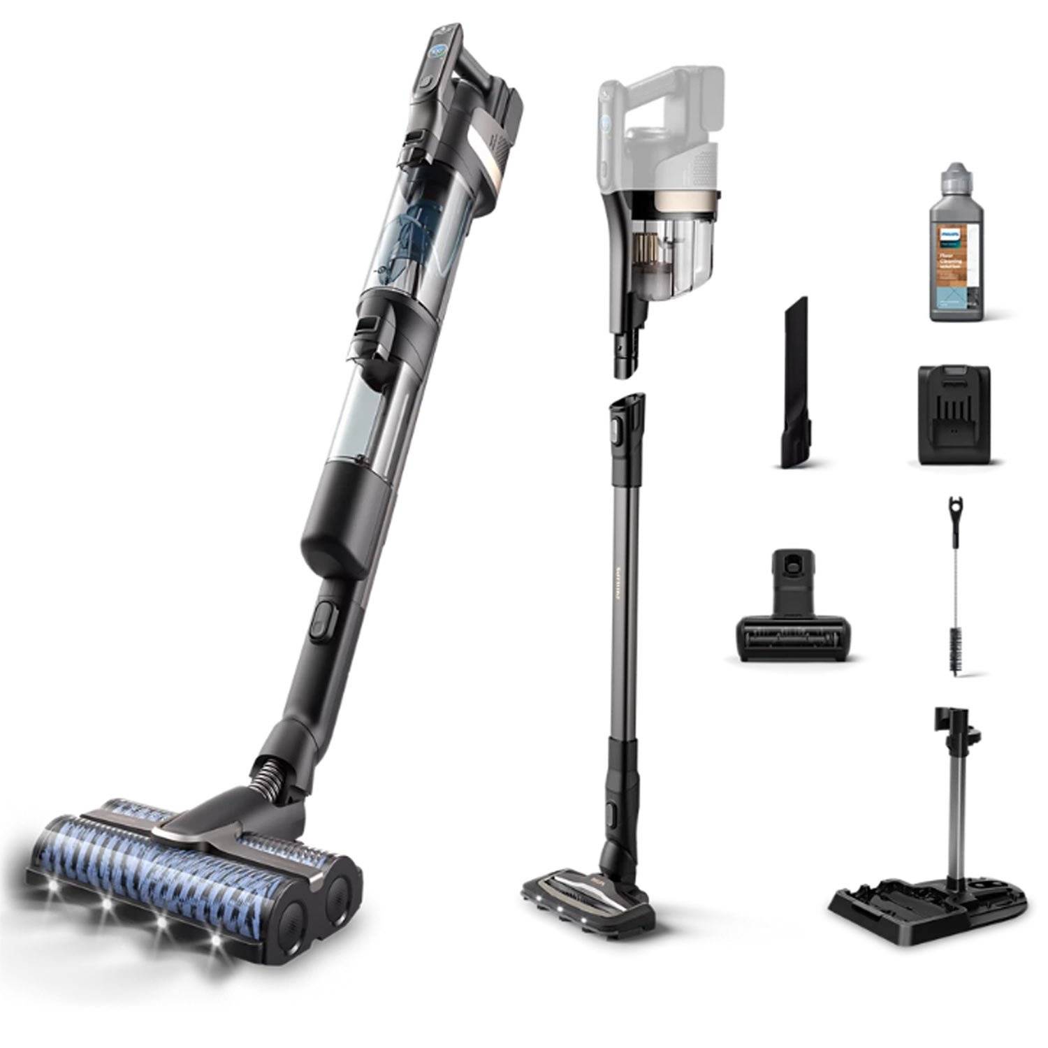 Philips Series 9000 XW9463/11 AquaTrio kabelloser Nass-/Trockensauger