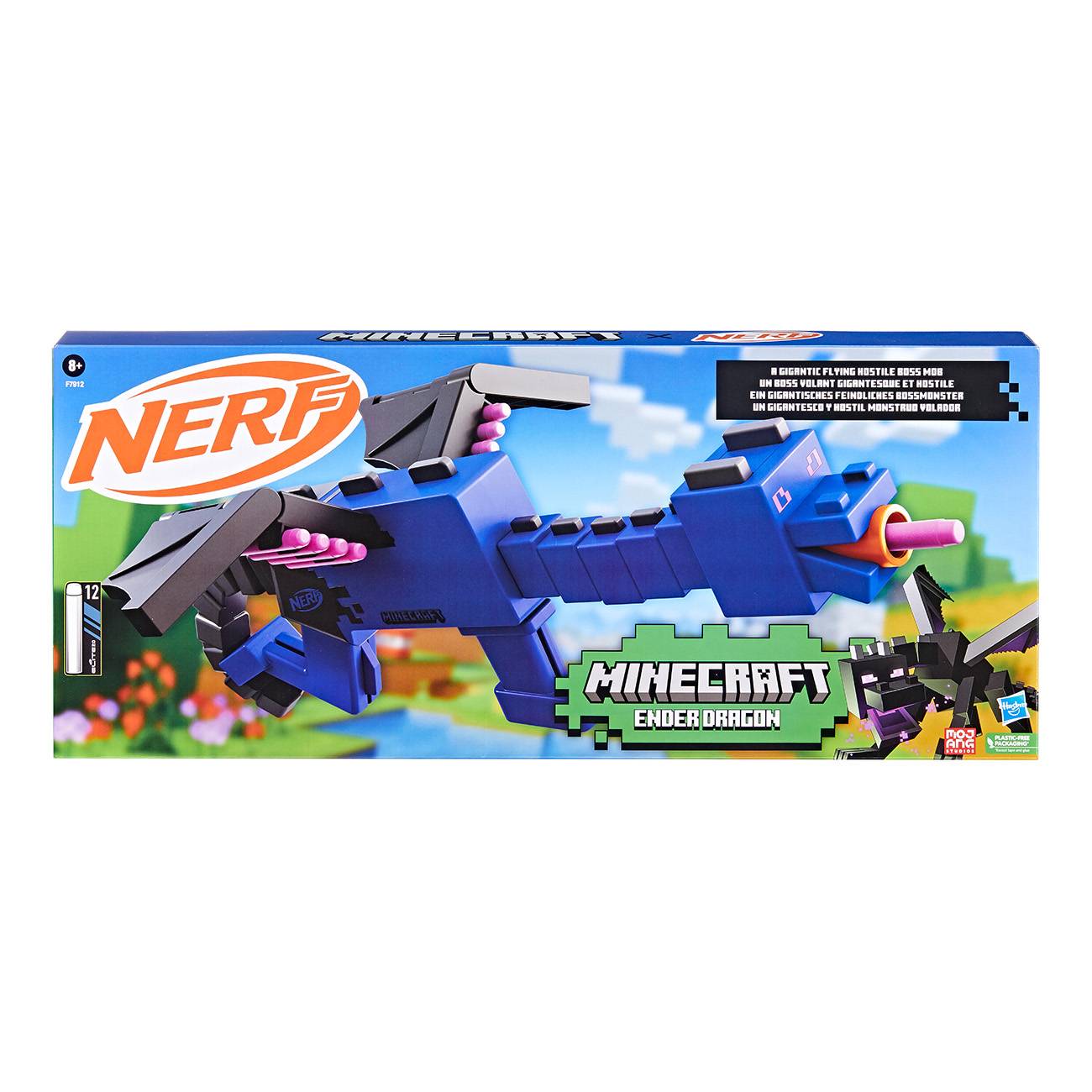 Nerf Minecraft Ender Dragon Blaster Spielzeugwaffen