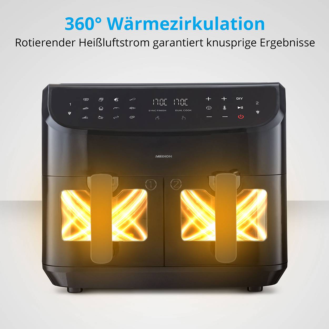 Medion MD 11760 Heißluftfritteuse