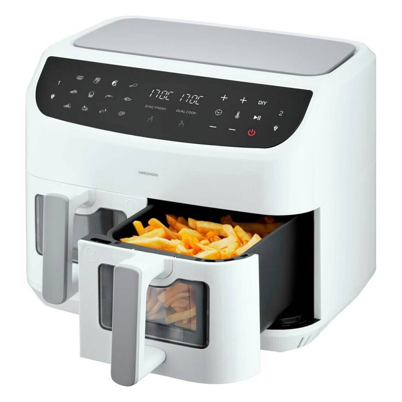 Medion LIFE P20 XXL Twin MD 11760 Heißluftfritteuse