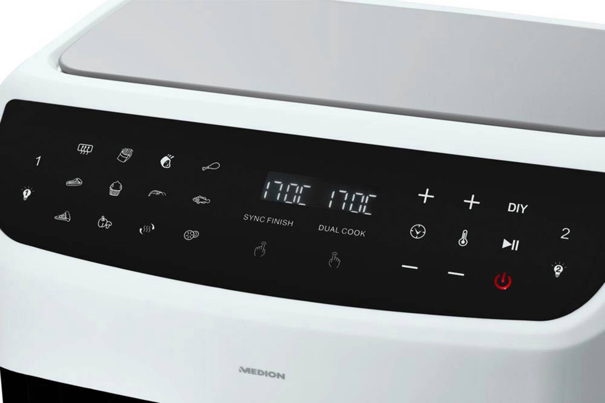 Medion LIFE P20 XXL Twin MD 11760 Heißluftfritteuse