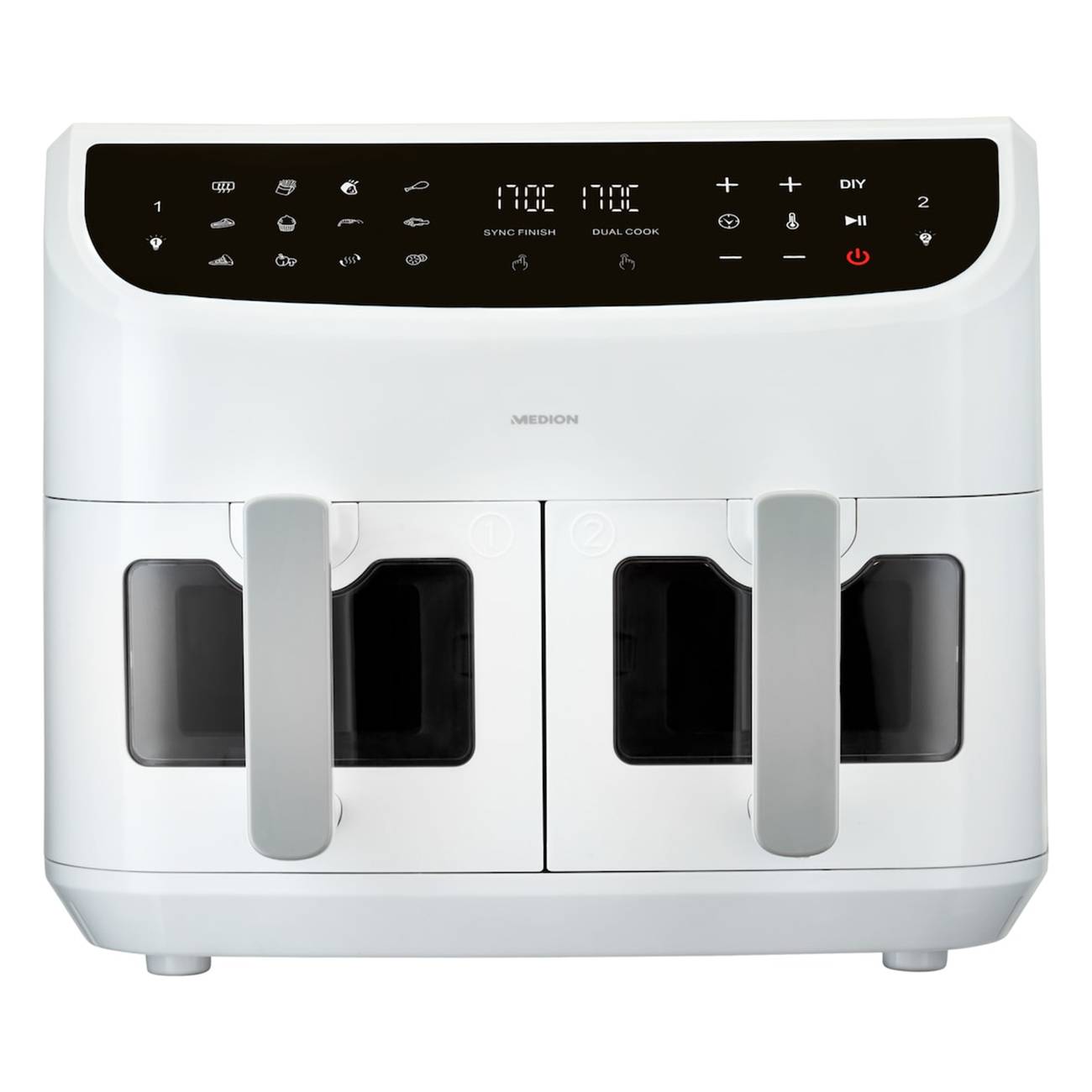 Medion LIFE P20 XXL Twin MD 11760 Heißluftfritteuse