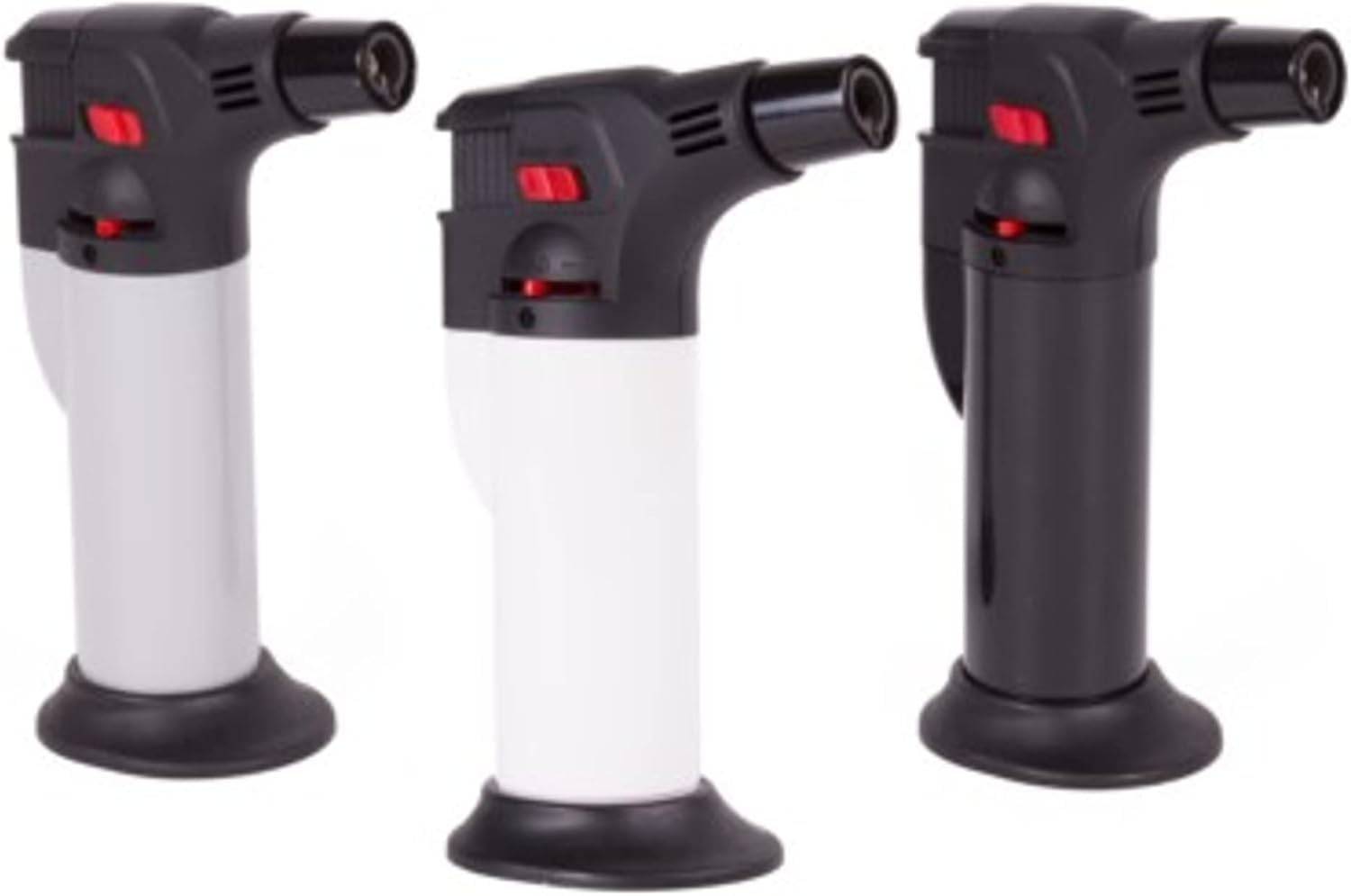 2 Mini 1300°Lötbrenner für Feuerzeug Gas - Löt brenner Gasbrenner Gasanzünder Lötlampe mit Piezozündung