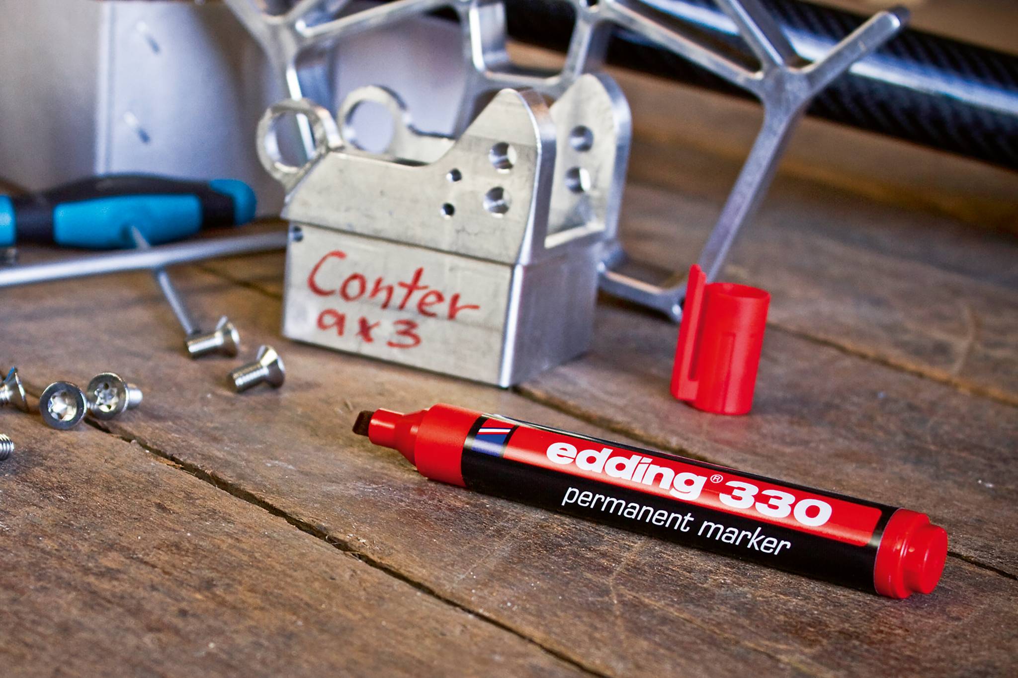 edding 330 Permanentmarker sortiert (4er Set)