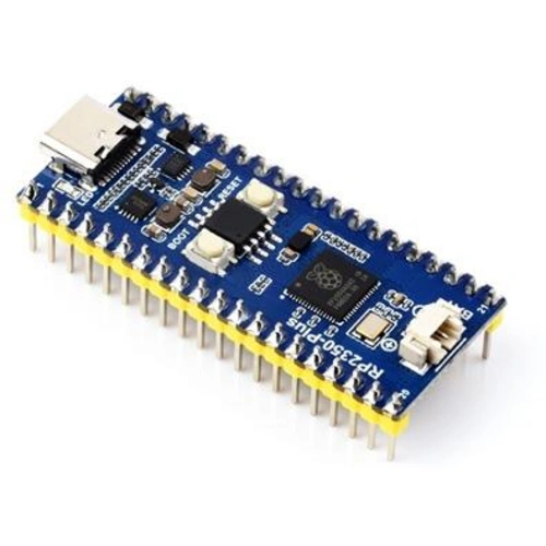 Waveshare RP2350-Plus Mikrocontroller, Dual-Core Cortex-M33, RISC-V, USB-C, 150 MHz - Flash-Speicher: 4 MB - Ausführung: Mit Header Waveshare RP2350-Plus Mikrocontroller, Dual-Core Cortex-M33, RISC-V, USB-C, 150 MHz - Flash-Speicher: 4 MB - Ausführung: Mit Header