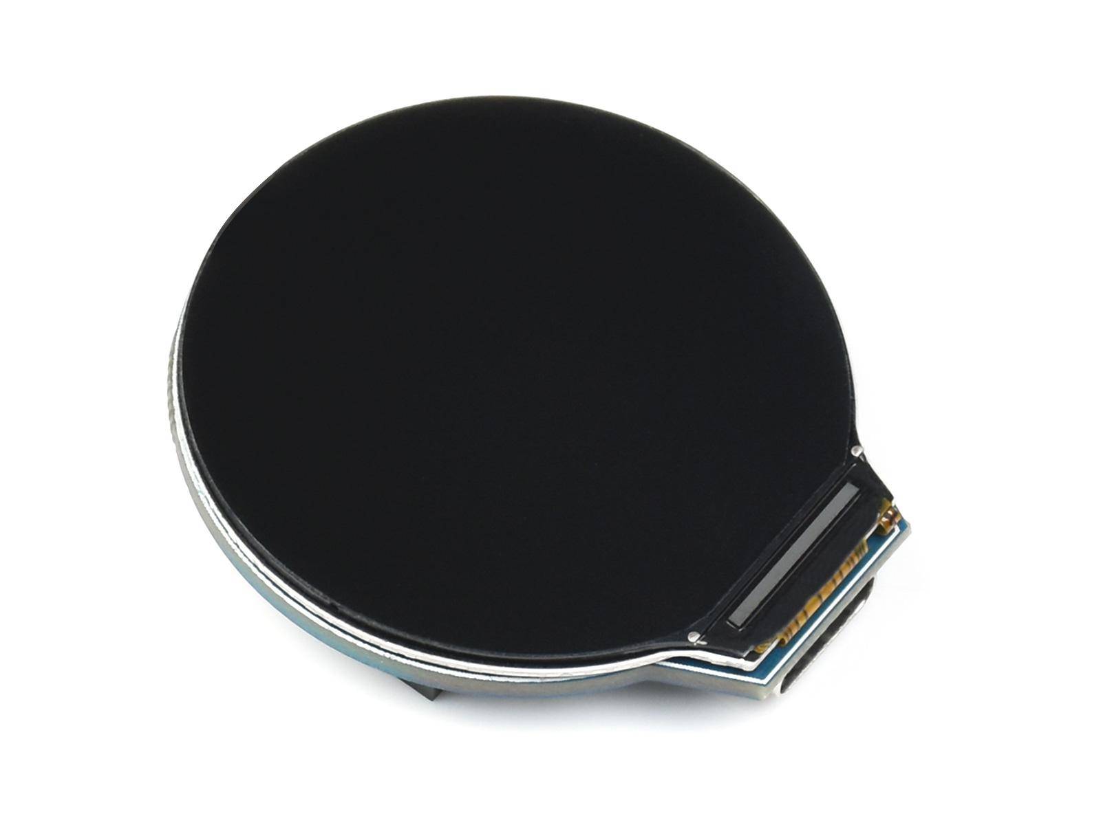 Waveshare RP2350-LCD-1.28 Microcontroller, Arm/RISC-V, 1,28 Zoll, 30 GPIO, USB-C, 5V, ohne Gehäuse