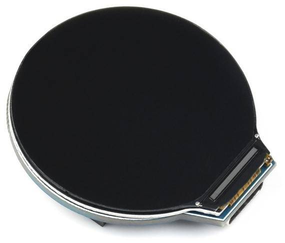 Waveshare RP2350-LCD-1.28 Microcontroller, Arm/RISC-V, 1,28 Zoll, 30 GPIO, USB-C, 5V, ohne Gehäuse