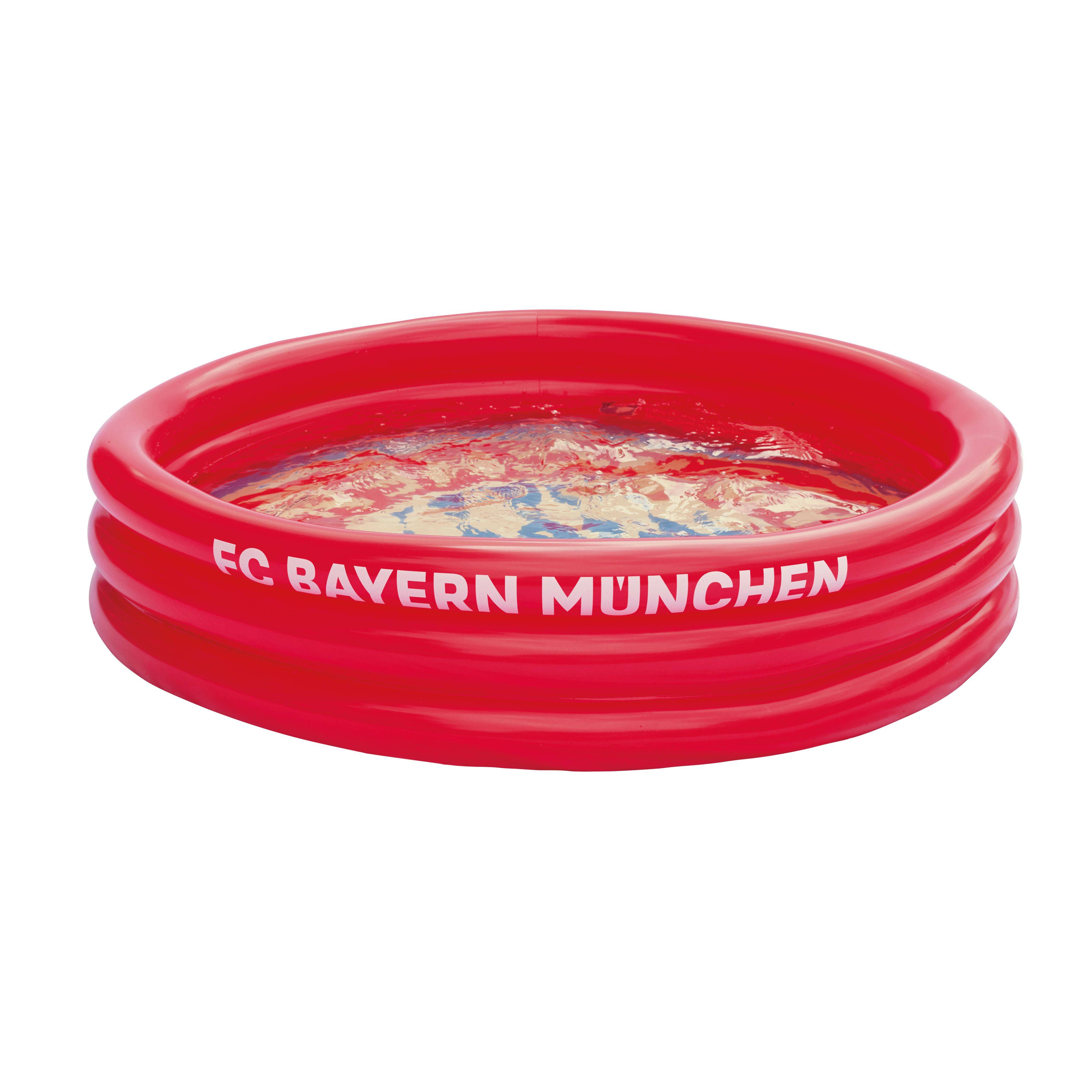 Happy People - Planschbecken - FC Bayern München (100x23cm) FCB 3-Ring-Pool
