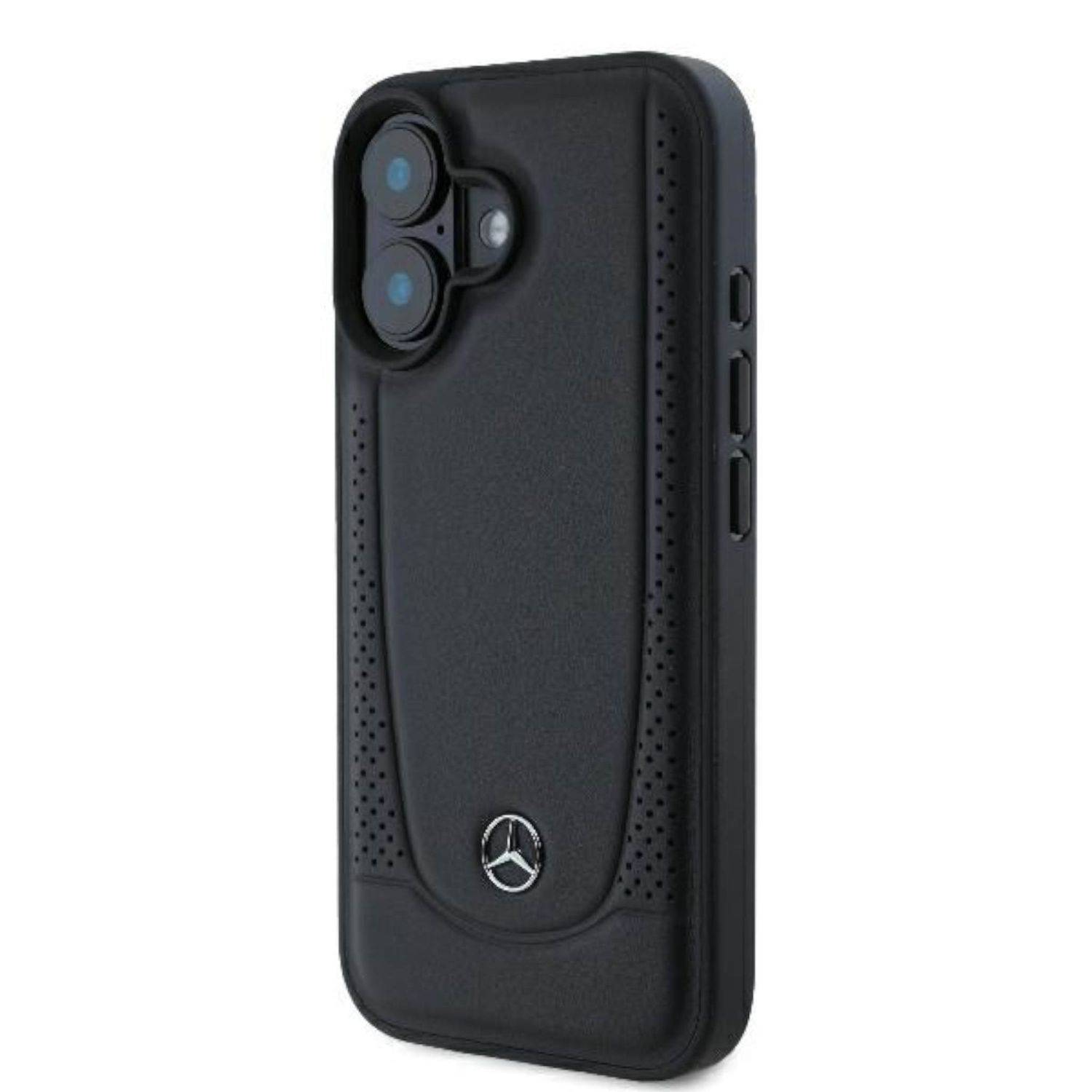 Mercedes Apple iPhone 16 Urban Schutzhülle Case Etui Schwarz