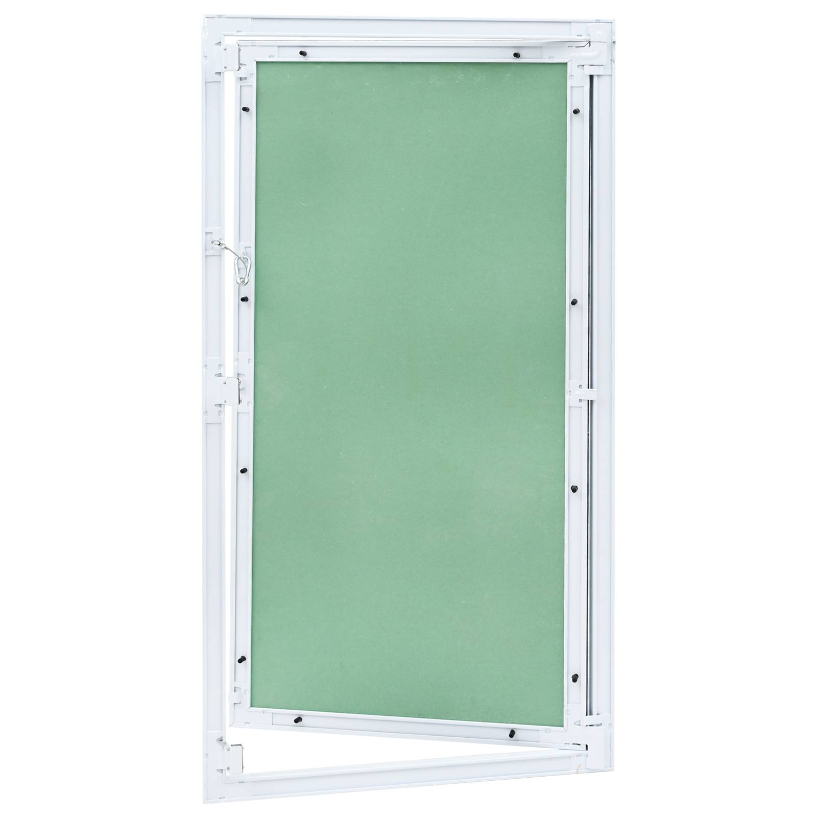 vidaXL Zugangsdeckel mit Alurahmen und Gipskartonplatte 400x800 mm